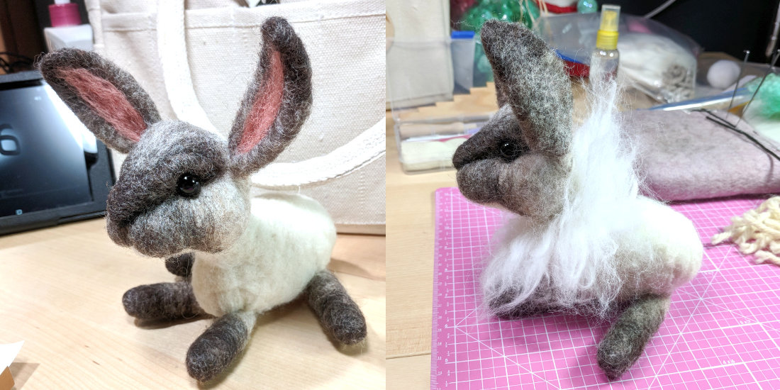 Bunny Puff with short body