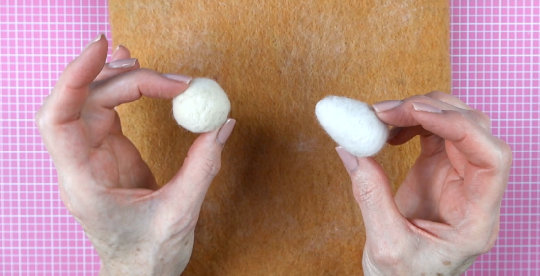 Basic Shapes in Needle Felting: Your Foundation for Fluffy Creations (FAQ #5 Video)